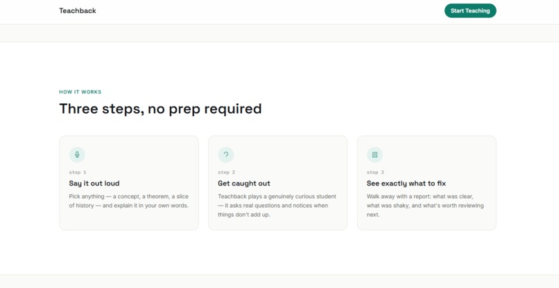TeachBack – screenshot 6