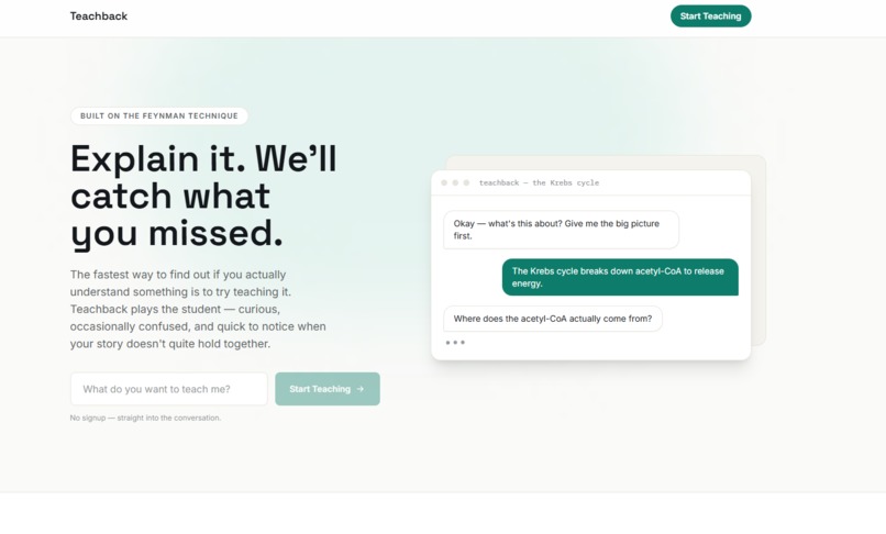 TeachBack – screenshot 10