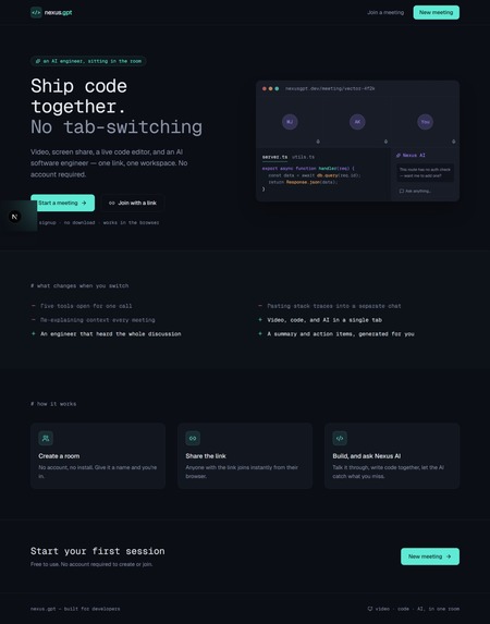Nexus GPT – screenshot 1