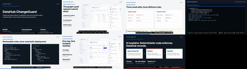 DataHub ChangeGuard – screenshot 2