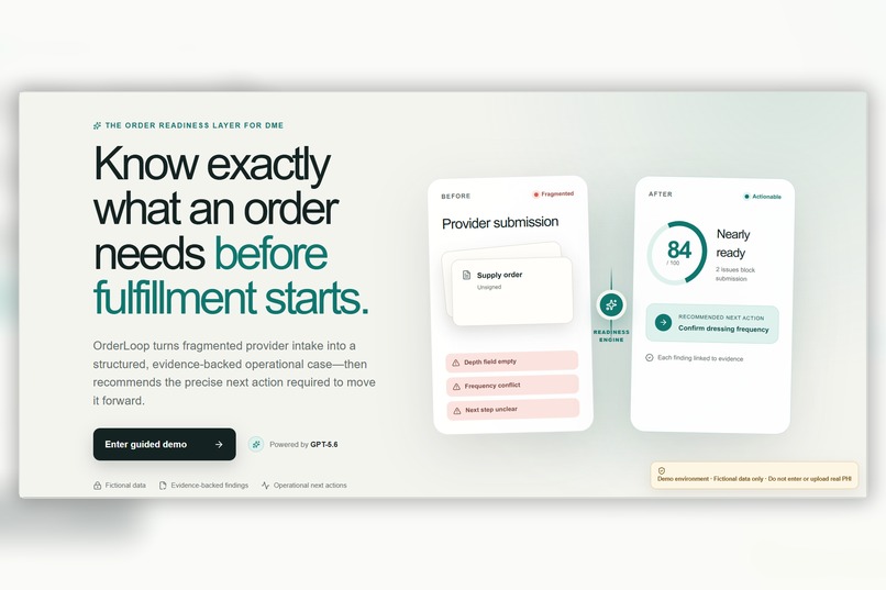 OrderLoop – screenshot 1