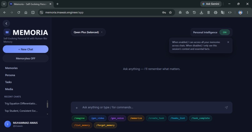 MEMORIA – screenshot 1