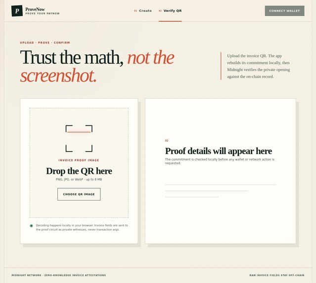 ProveNow – screenshot 1