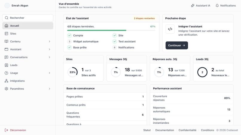 Codasset – screenshot 2
