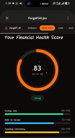 Forgefi.ai – screenshot 3