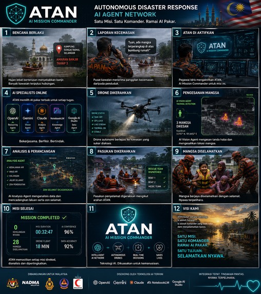 ATAN - Autonomous Disaster Response AI Agent Network – screenshot 1