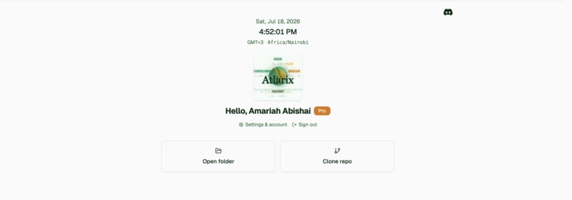 Atlarix — The Open-Weight Frontier Harness – screenshot 7
