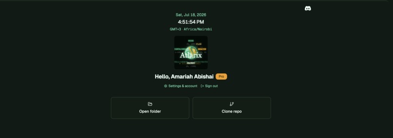 Atlarix — The Open-Weight Frontier Harness – screenshot 8