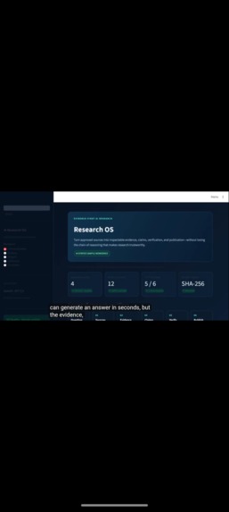 Research OS – screenshot 1