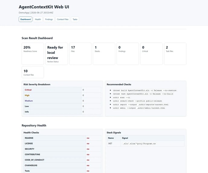 ACKit Optimize — Codex Instruction Auditor – screenshot 3