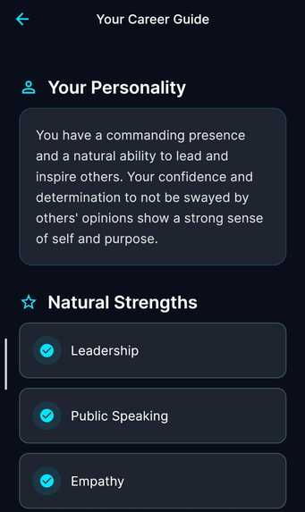 ANANTAORA AI Career Guide  – screenshot 6