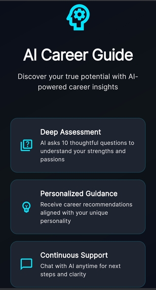 ANANTAORA AI Career Guide  – screenshot 8