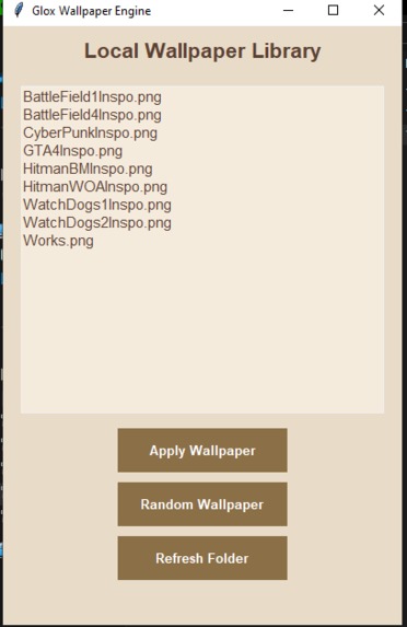 GloxWallpaper – screenshot 1