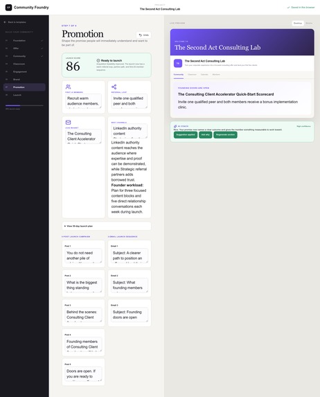 Community Foundry – screenshot 3