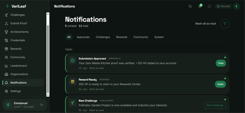 Verileaf – screenshot 8