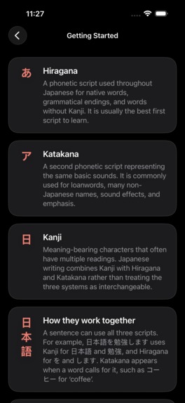 Kanji A Day – screenshot 4