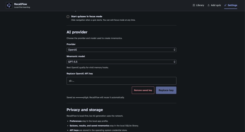 RecallFlow – screenshot 5
