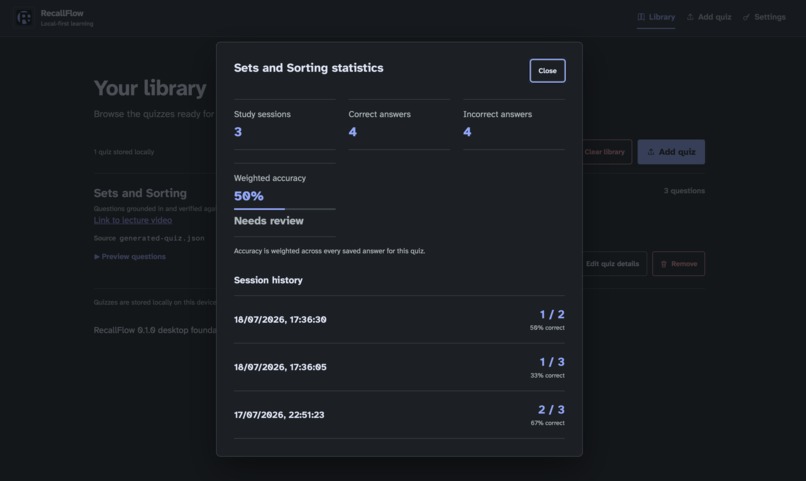 RecallFlow – screenshot 9