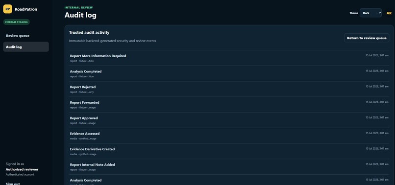 RoadPatron  – screenshot 2