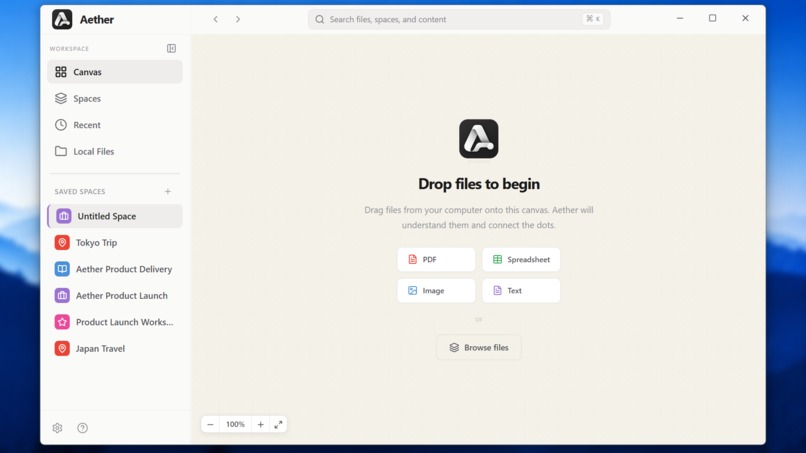 Aether Canvas – screenshot 1