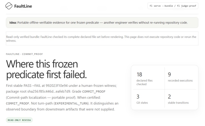 FaultLine – screenshot 1