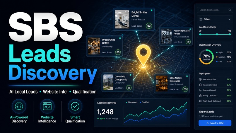 SBS Leads Discovery – screenshot 1