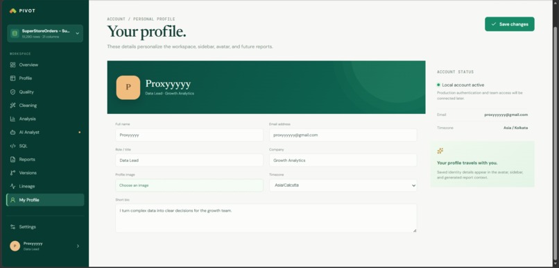 Pivot – screenshot 14