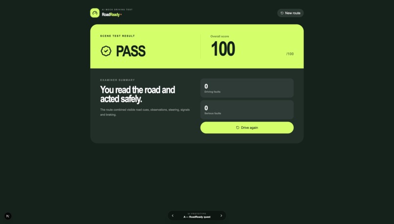 RoadReady – screenshot 1