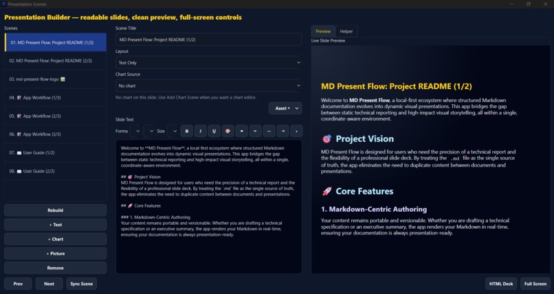 MD Present Flow – screenshot 6
