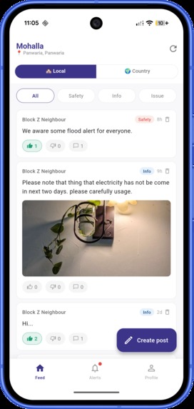 Mohalla AI – screenshot 1
