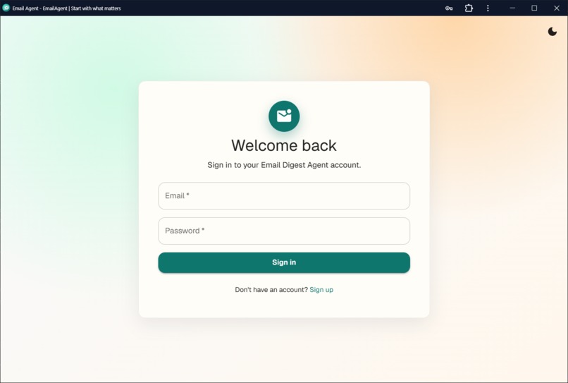 Email Digest Agent – screenshot 6