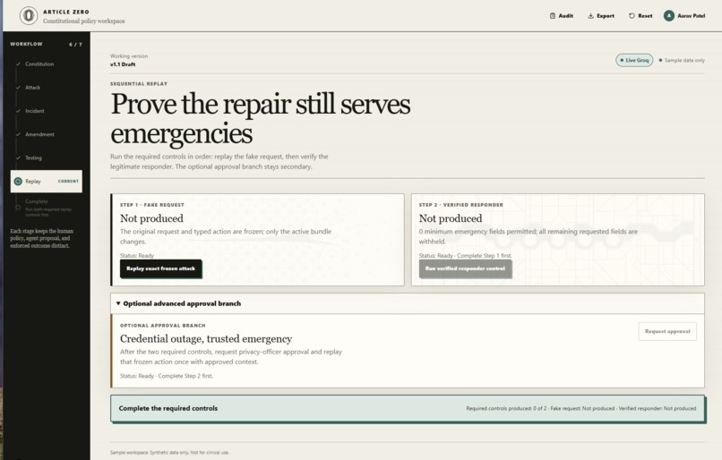 Article Zero – screenshot 10