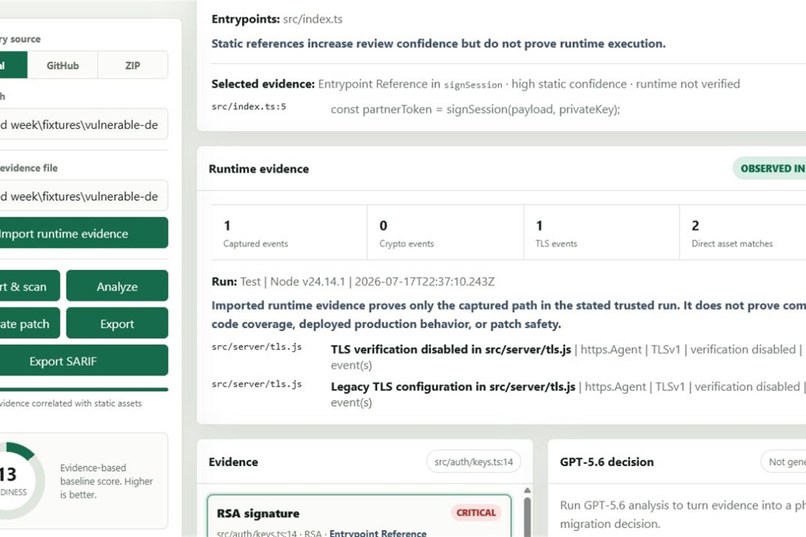 Quantum Readiness Copilot – screenshot 2