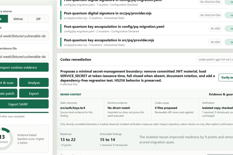 Quantum Readiness Copilot – screenshot 3