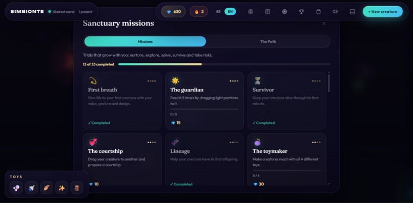 SIMBIONTE – screenshot 3