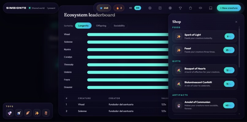 SIMBIONTE – screenshot 5