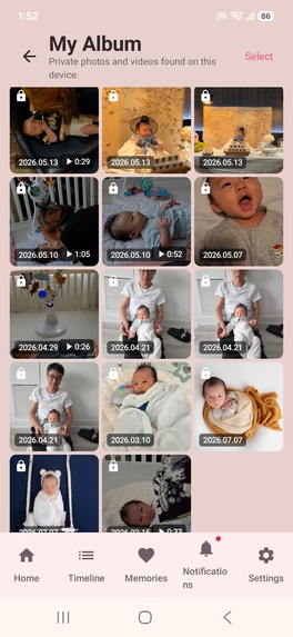 BabyNest Timeline – BabyTale – screenshot 4