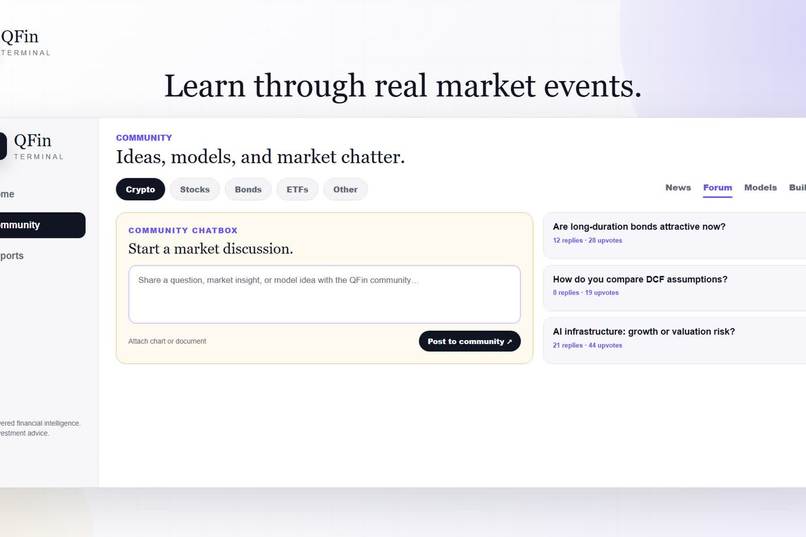 QFin Terminal – screenshot 1