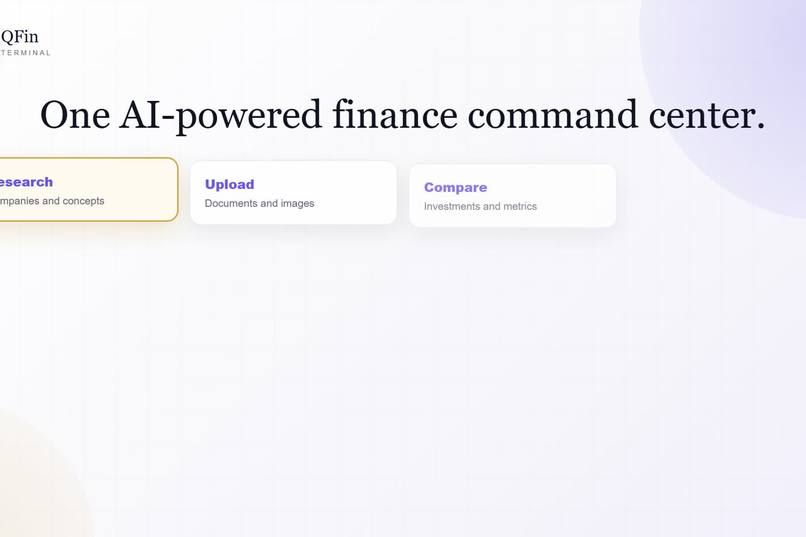 QFin Terminal – screenshot 4