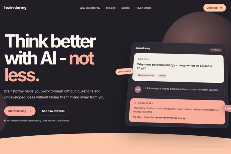brainstormy – screenshot 1