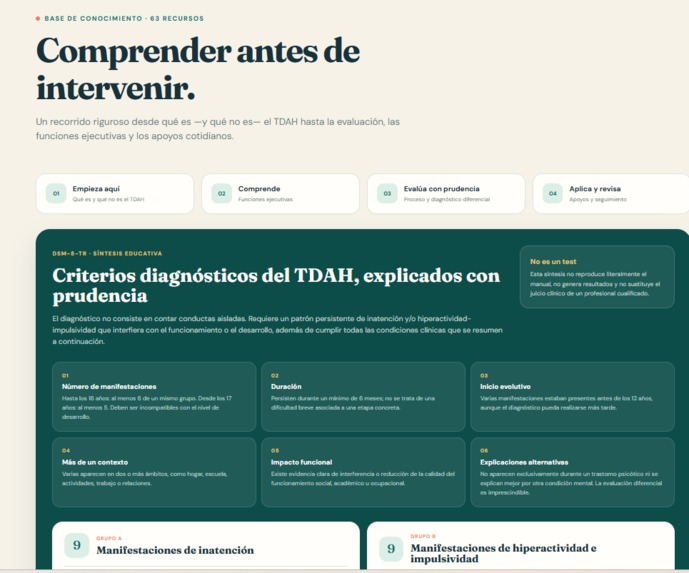 NeuroGuía TDAH – screenshot 3