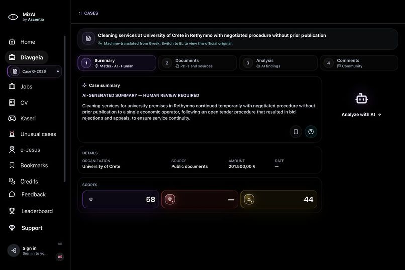 MizAI – screenshot 6