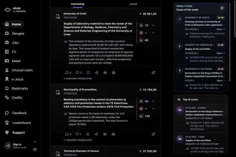 MizAI – screenshot 8