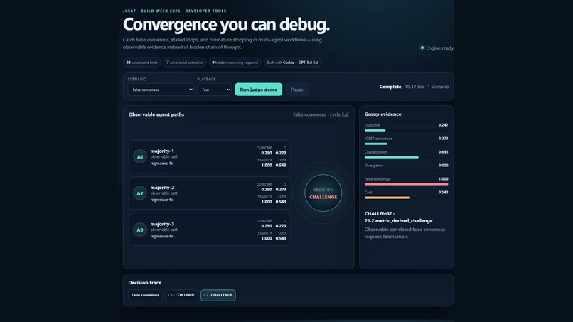 Convergence Debugger – screenshot 1
