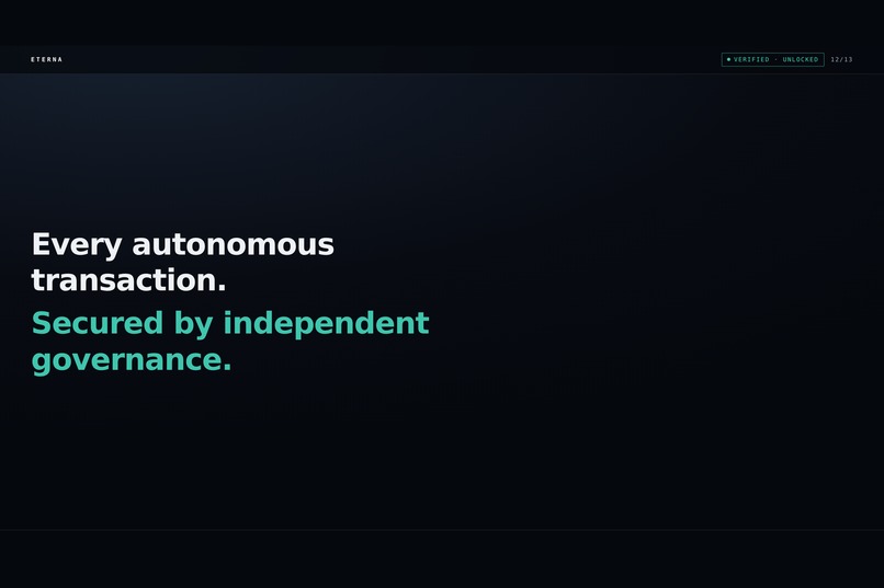 Eterna — Programmable Authority for AI Agents – screenshot 12