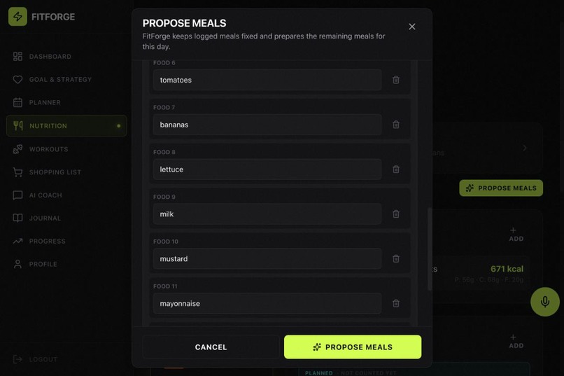FitForge - AI Fitness coach – screenshot 2