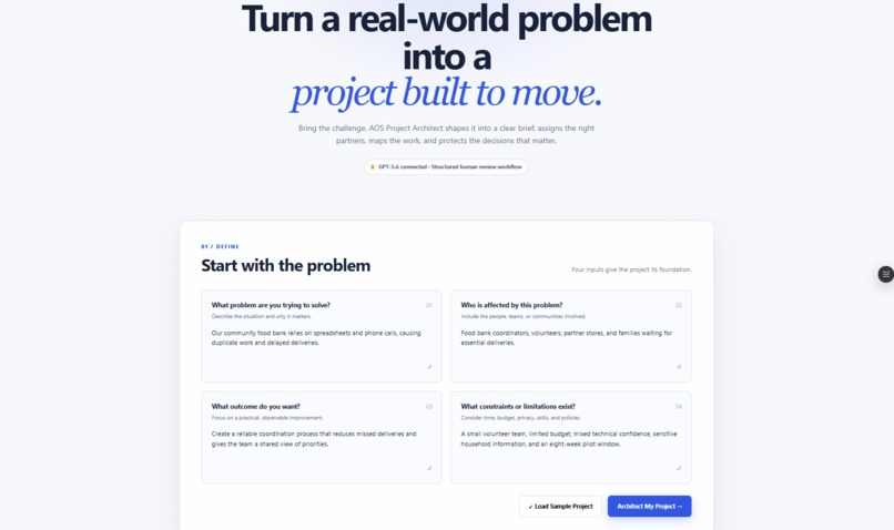AOS Project Architect – screenshot 1