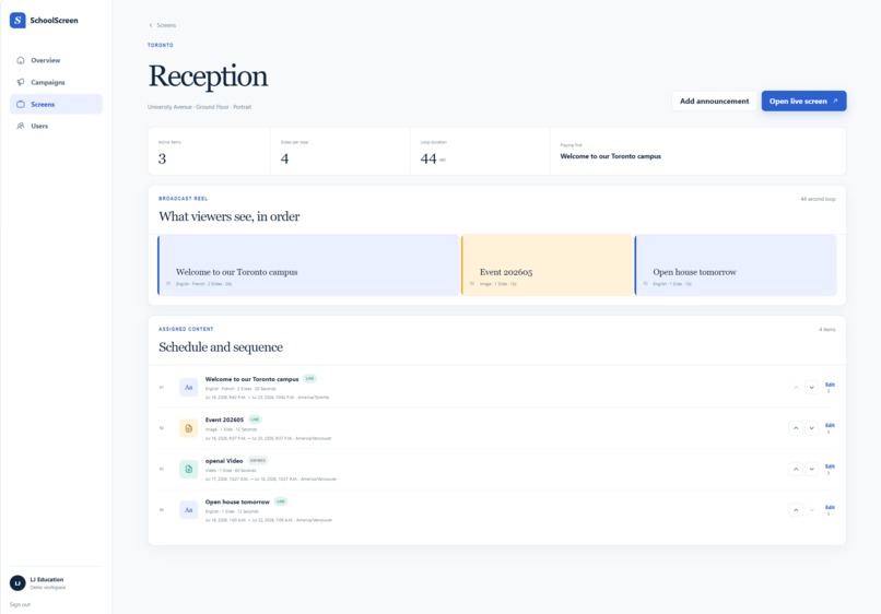 Schoolscreen – screenshot 8