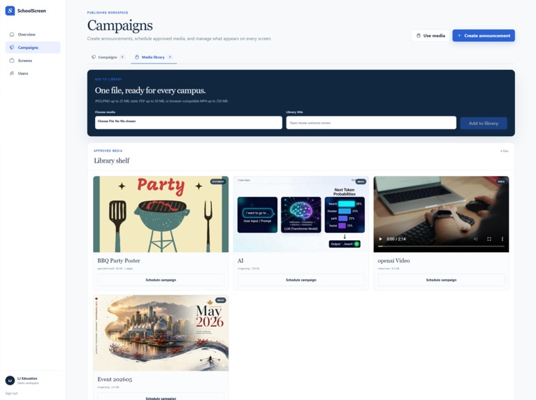 Schoolscreen – screenshot 6