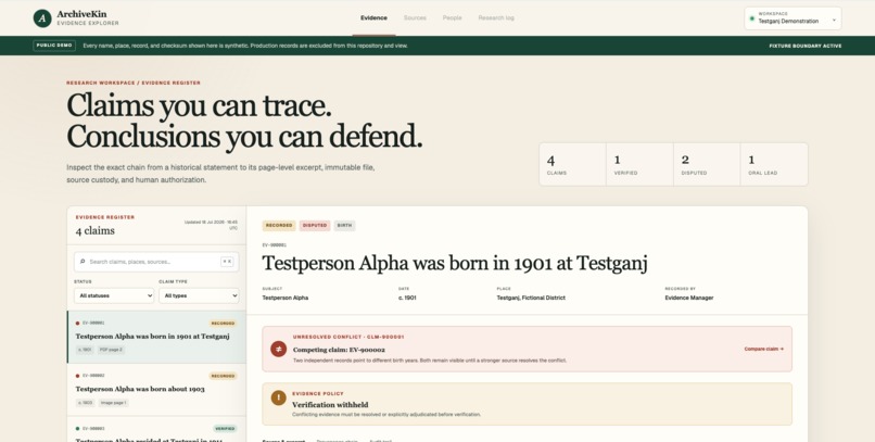 ArchiveKin – screenshot 1